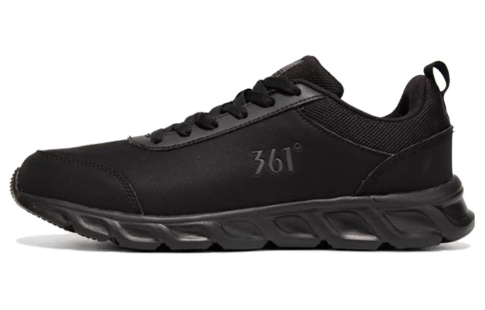 

361° Амортизирующие износостойкие низкие беговые кроссовки мужские Obsidian Charcoal Gray, цвет Obsidian Charcoal Gray