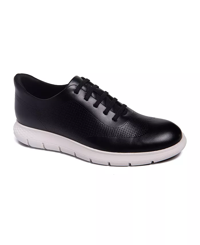 

Мужские оксфорды Gold Street Hands-Free Slip On Technology из легкой кожи Marc Joseph New York, черный