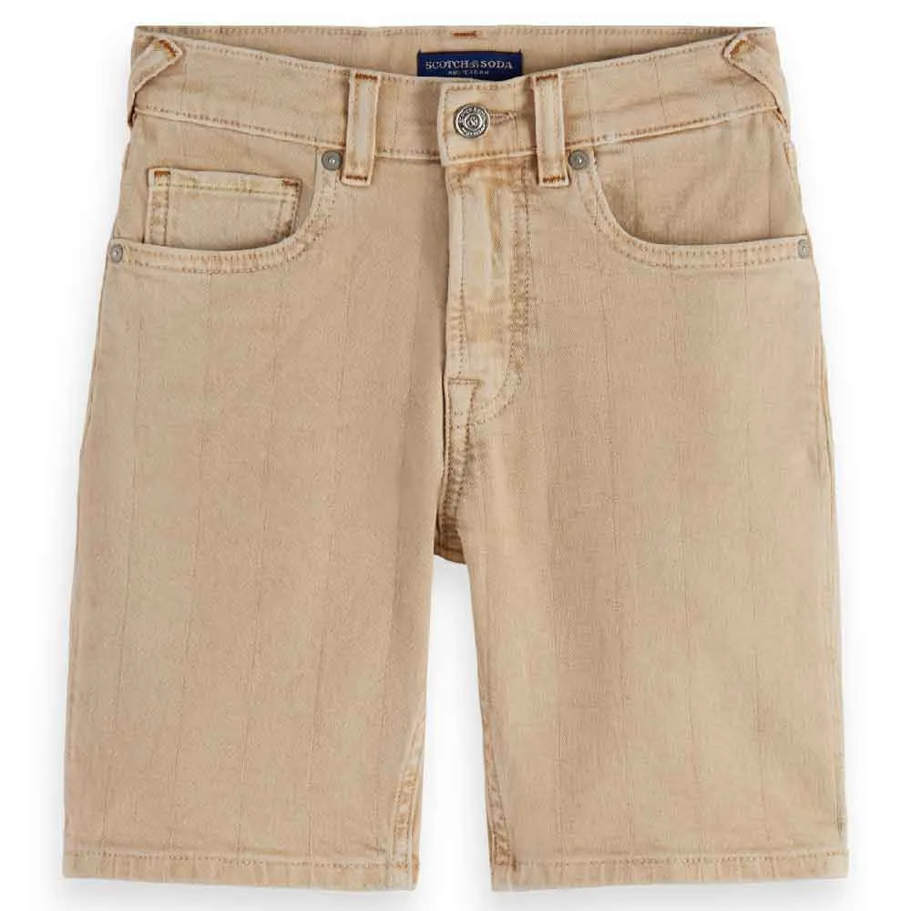 

Шорты Scotch & Soda The Pitch Loose Fit denim, бежевый