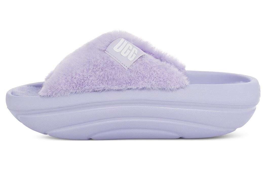 

Шлепанцы Ugg женские, фиолетовый, Серый, Шлепанцы Ugg женские, фиолетовый