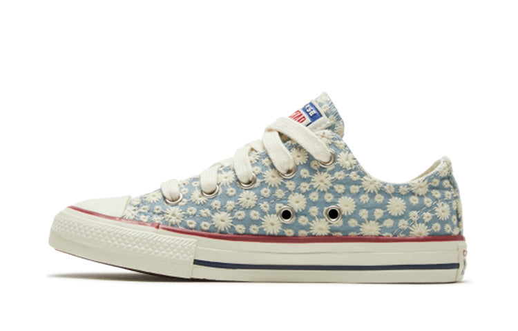 Кеды Converse Chuck Taylor All Star Low Top Denim Toddler/Youth, красный — фото 2