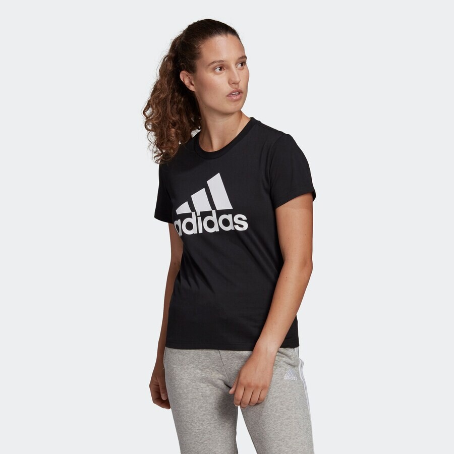 Спортивная футболка ADIDAS SPORTSWEAR Performance Essentials, черный — фото 2