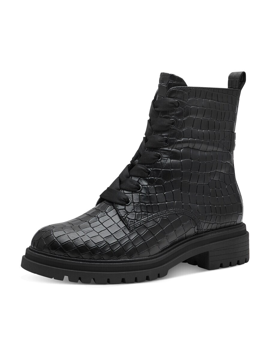 Ботильоны на шнуровке Tamaris Lace-Up Ankle Boots, черный