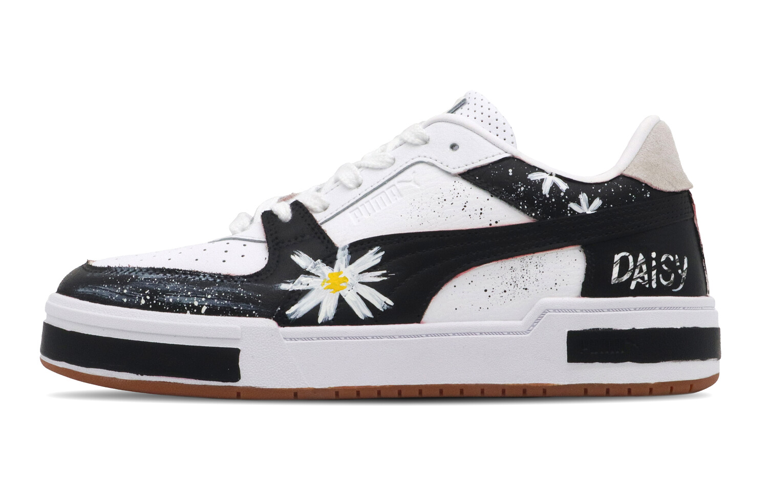 

Кроссовки Puma Ca Pro Skateboarding Shoes Unisex Low-top Black/White, черный/белый