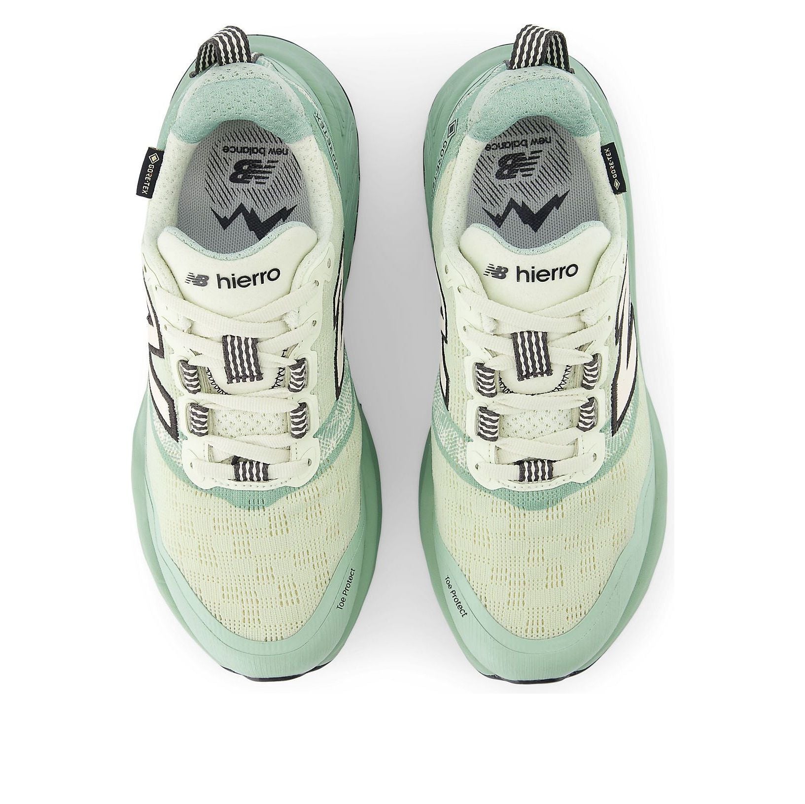 Кроссовки (WMNS) New Balance Fresh Foam X Hierro v9 GORE-TEX 'Mineral Permafrost Mosaic Green' — фото 3
