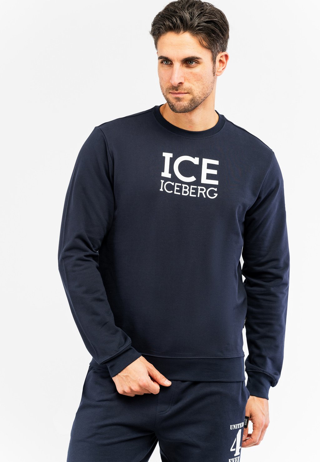 

Толстовка ROUNDNECK F WITH BIG ICE ICEBERG, темно-синий