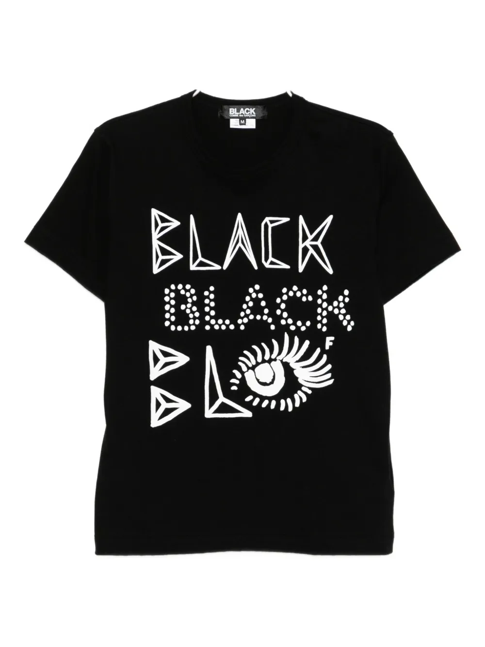 

Футболка с принтом Black Comme Des Garçons, черный