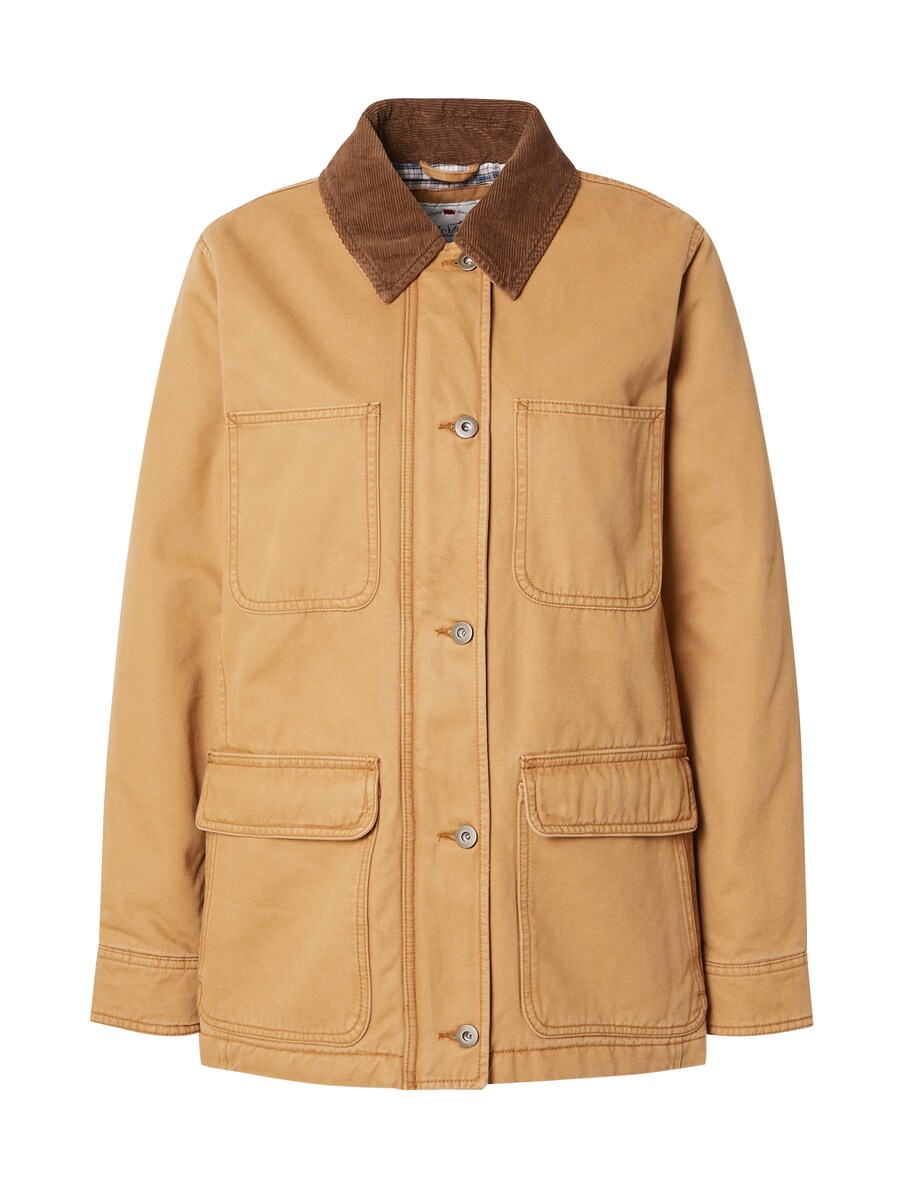 

Межсезонная куртка LEVI'S BREE BARN, цвет Cappuccino/Dark brown