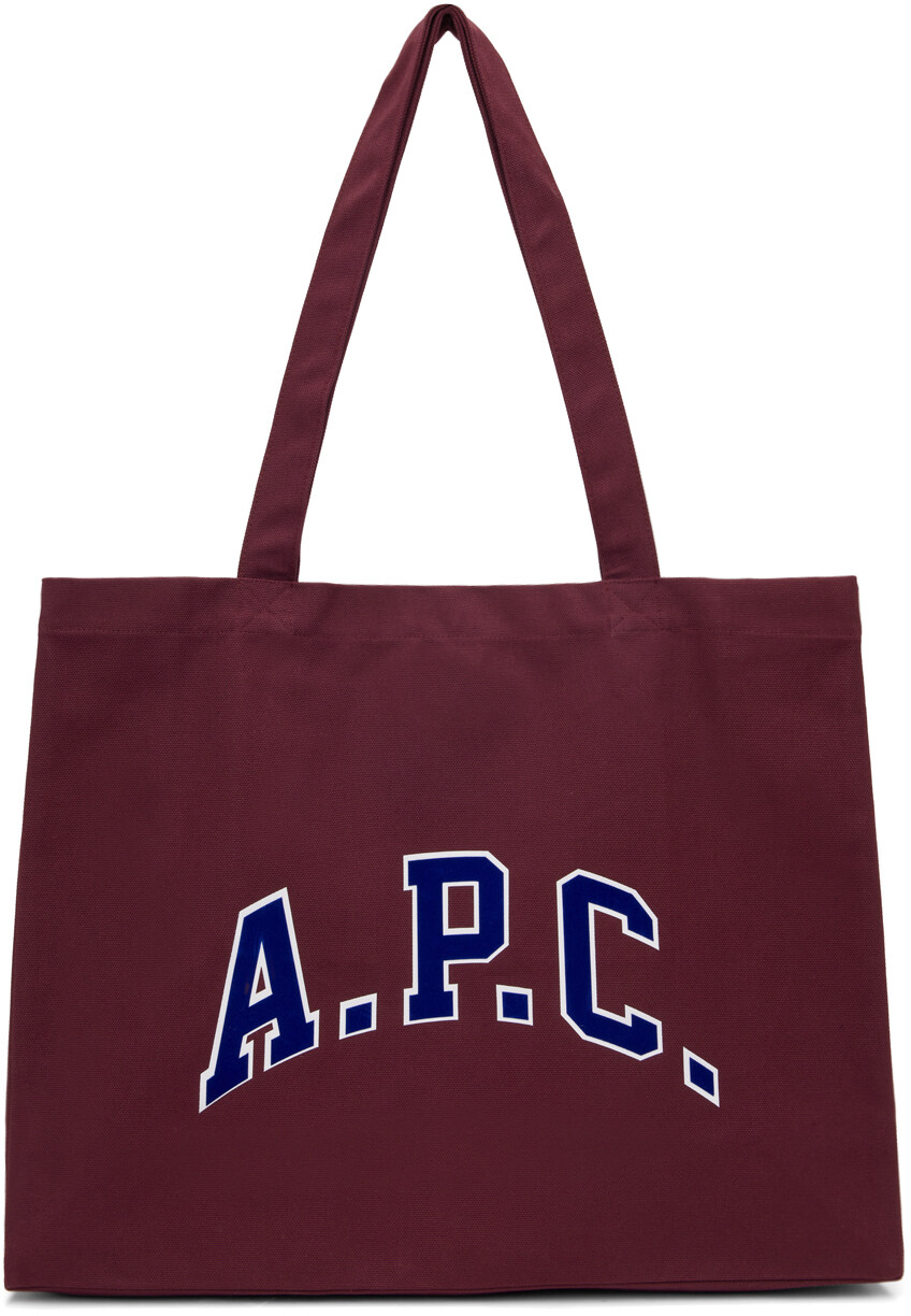 

Сумка-тоут Diane University от Shopping A.P.C., Burgundy