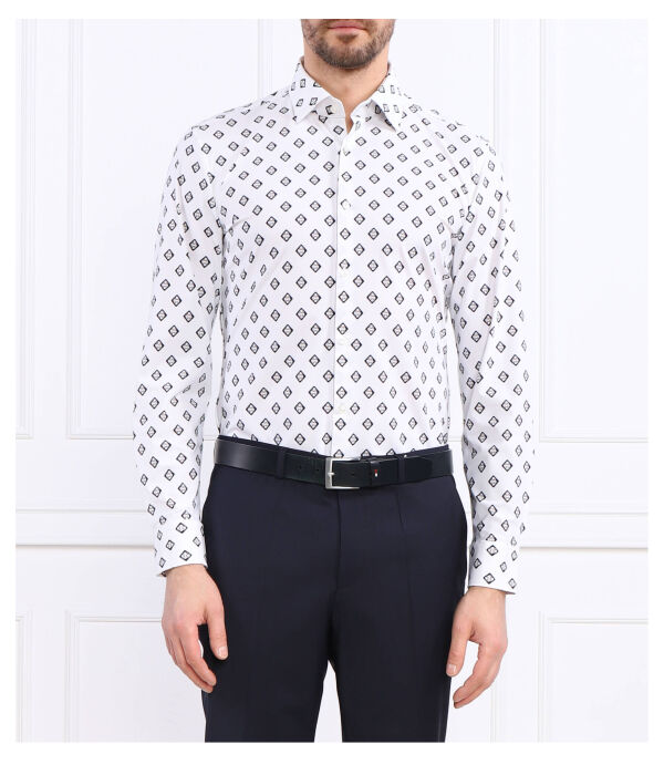 

Рубашка Кенно Slim fit Hugo, белый