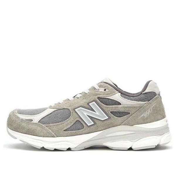 

Кроссовки levi's x 990v3 made in usa 'elephant skin' New Balance, серый
