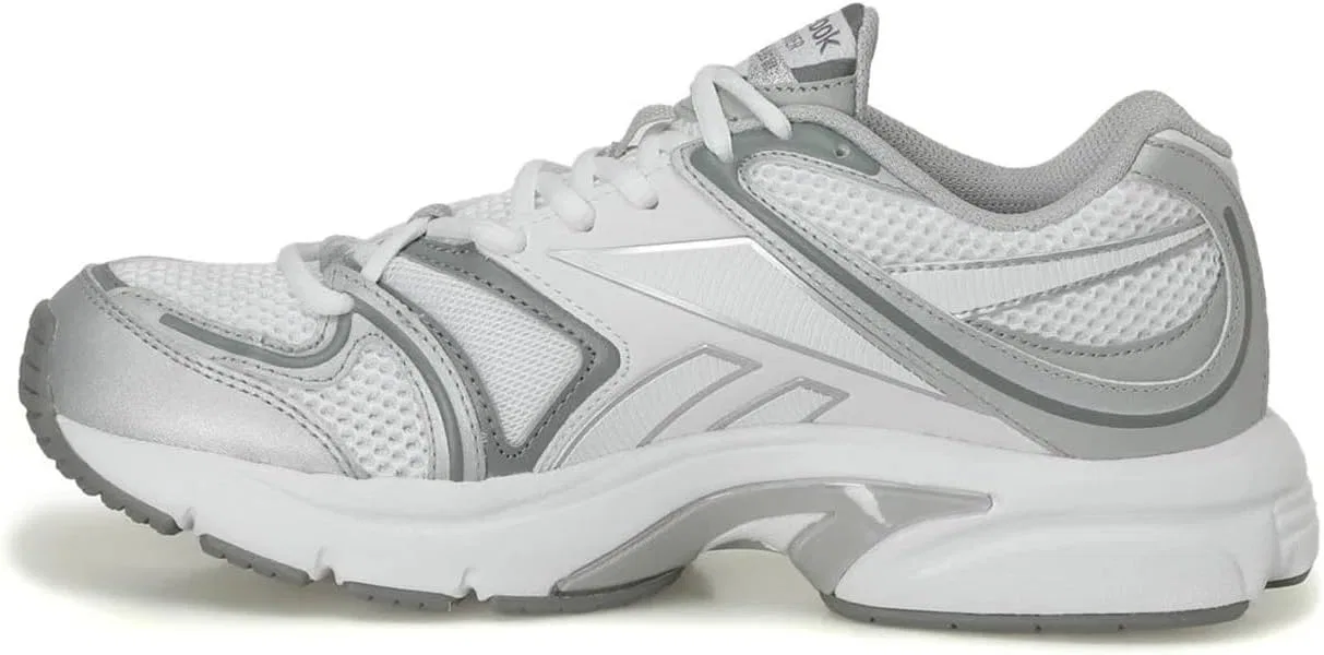 Детские кроссовки Reebok Unisex RBK Premier Road Plus VISneaker, White Grey 1 Silver Metallic — фото 3