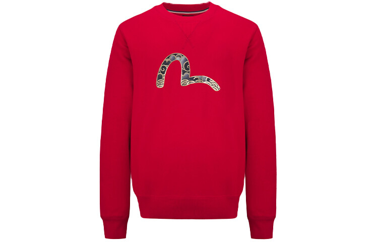 

Толстовка мужская красная Evisu, красный