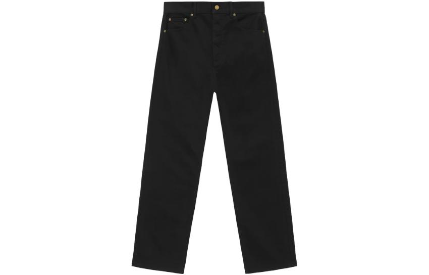 

Футболка с аппликацией логотипа Прямые джинсы Fear Of God Essentials, Jet Black/Jet Black