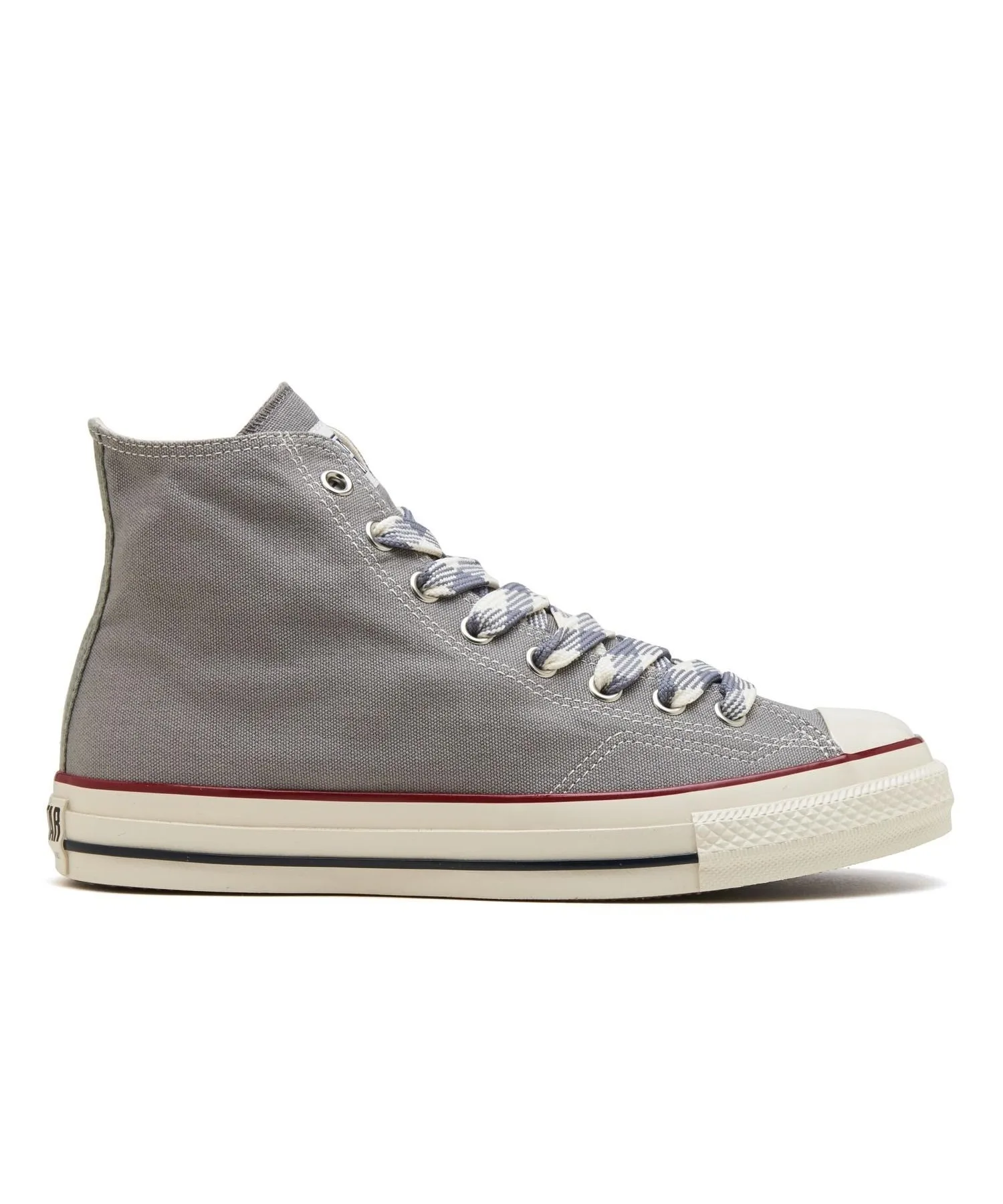 Унисекс кеды из хлопка CONVERSE ALL STAR AGED 87 CL HI STRANGER THINGS серые — фото 2