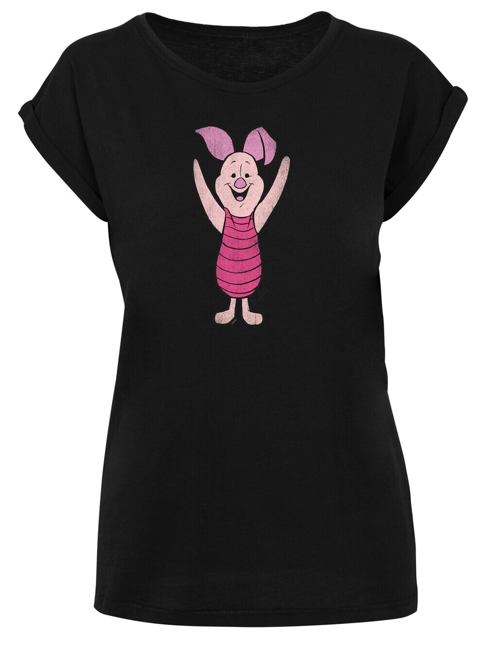 

Рубашка F4Nt4Stic Disney Winnie The Pooh Ferkel Piglet Classic, черный