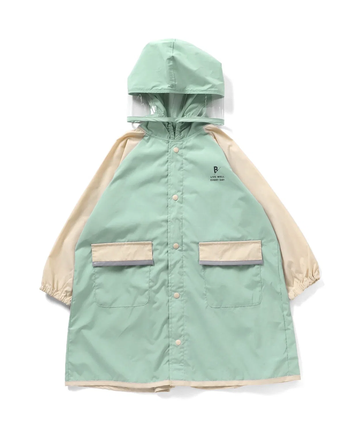 Дождевик BREEZE Smart Land Coat зелёный