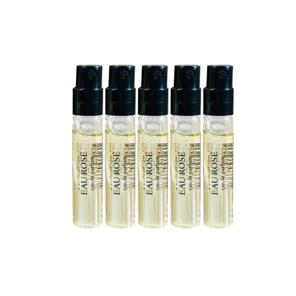 Diptyque Набор пробников духов Eau De Parfum EDP Rose, Litchi Chamomile, 2ml*5