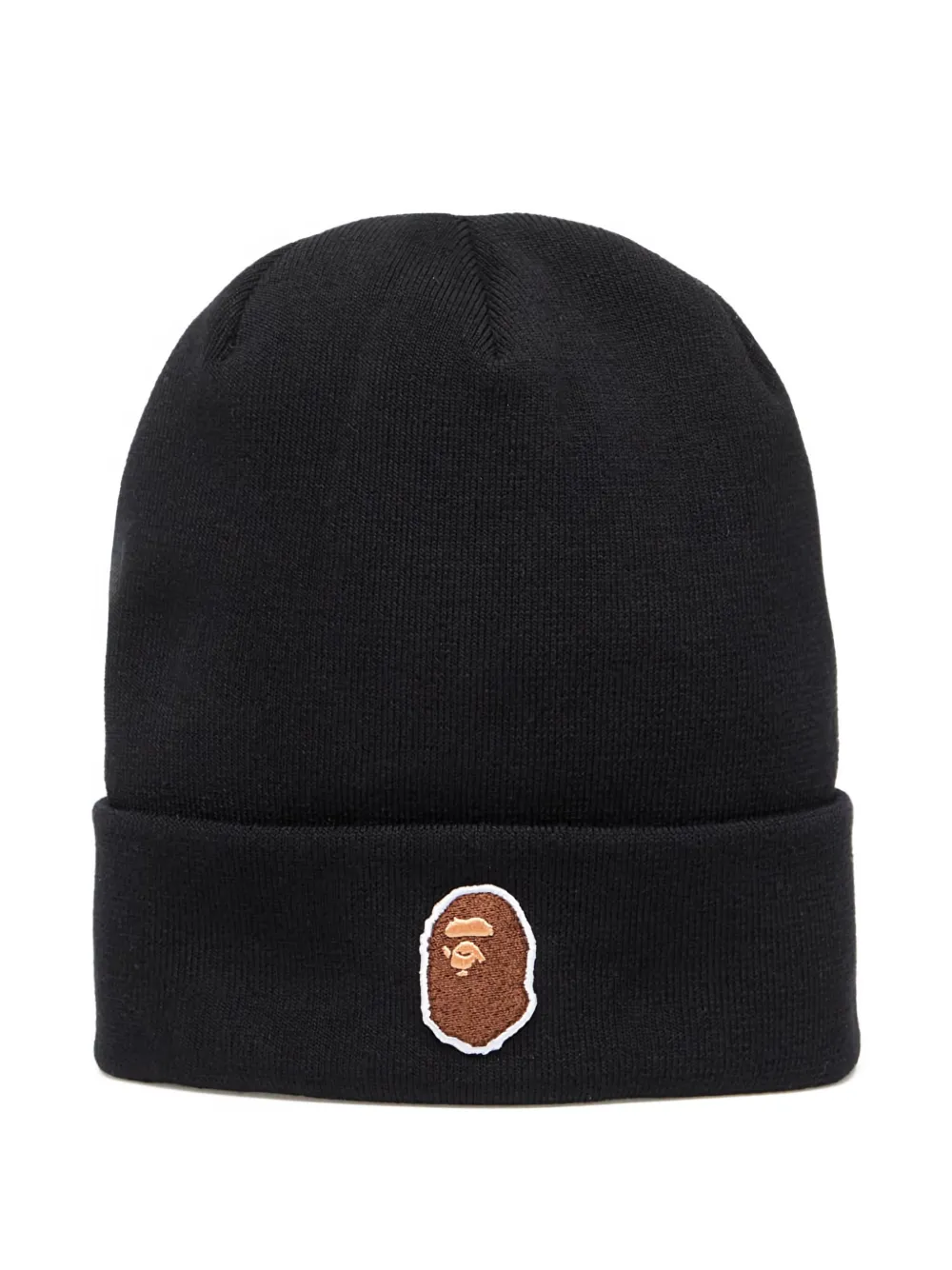 

Вязаная шапка с вышитым логотипом A BATHING APE, черный