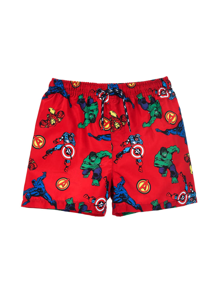 

Avengers Плавки-шорты красного цвета