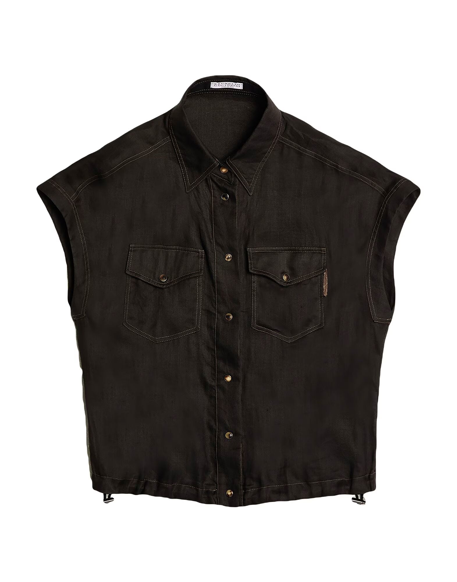 

Рубашка Brunello Cucinelli, черный