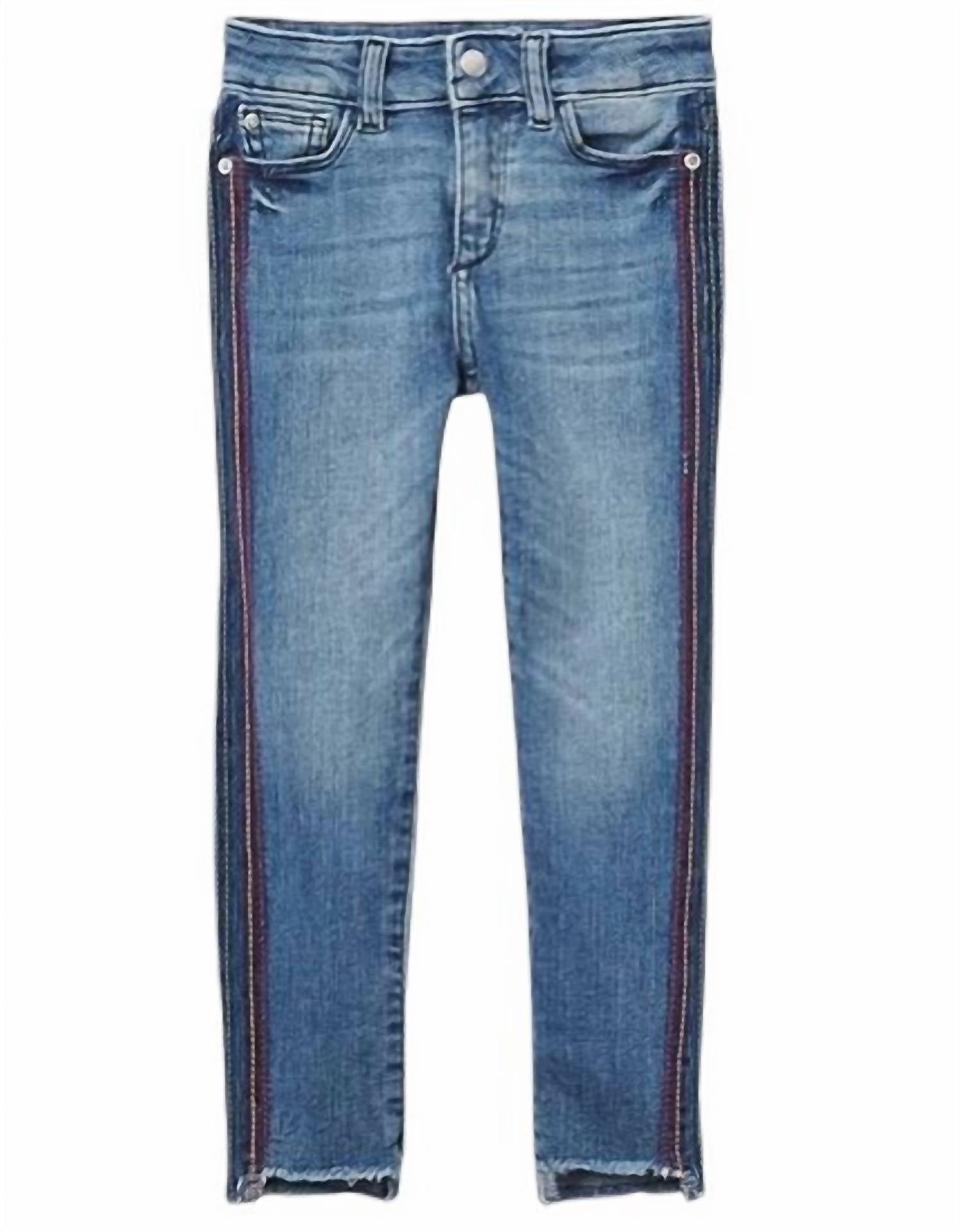 

Джинсы Chloe для девочек в полоску Thunder DL1961 - Kids', цвет thunder stripe