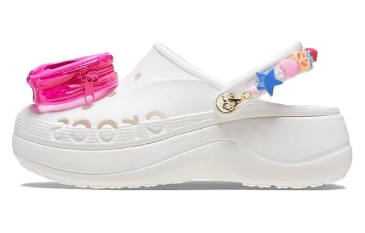 

Сабо Crocs для женщин, White/Pink