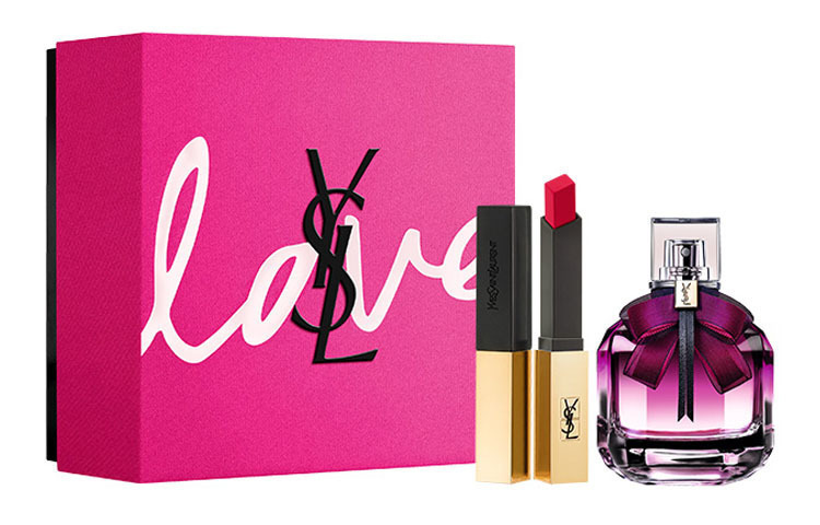 

Набор помады и парфюма little gold bar для женщин SAINT LAURENT, Little золотой Bar N°21+Reverse Paris Glow Perfume 50ml