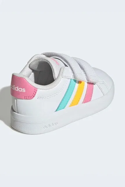 Кроссовки детские GRAND COURT 3.0 Adidas, белый — фото 3