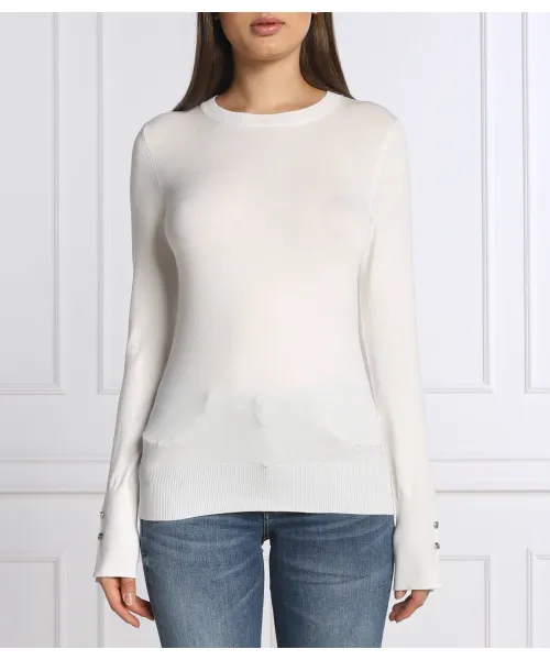 

Свитер Элинор Regular fit Guess Jeans, белый