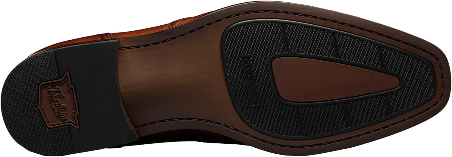 Мужские оксфорды Florsheim Sorrento Wingtip, Cognac — фото 3