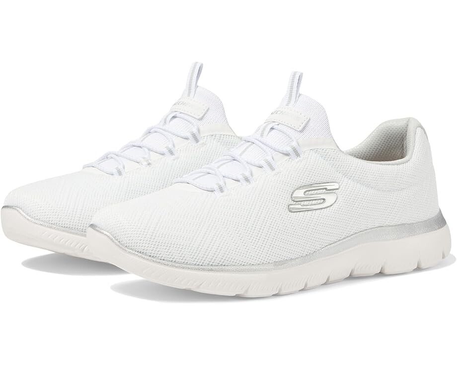 Кроссовки SKECHERS Summits Artistry Chic, цвет White Silver