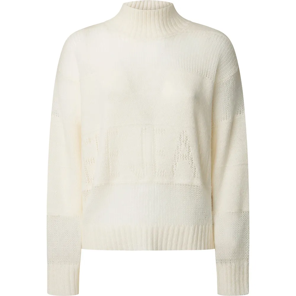 

Свитер Pepe Jeans Naomi high neck, белый