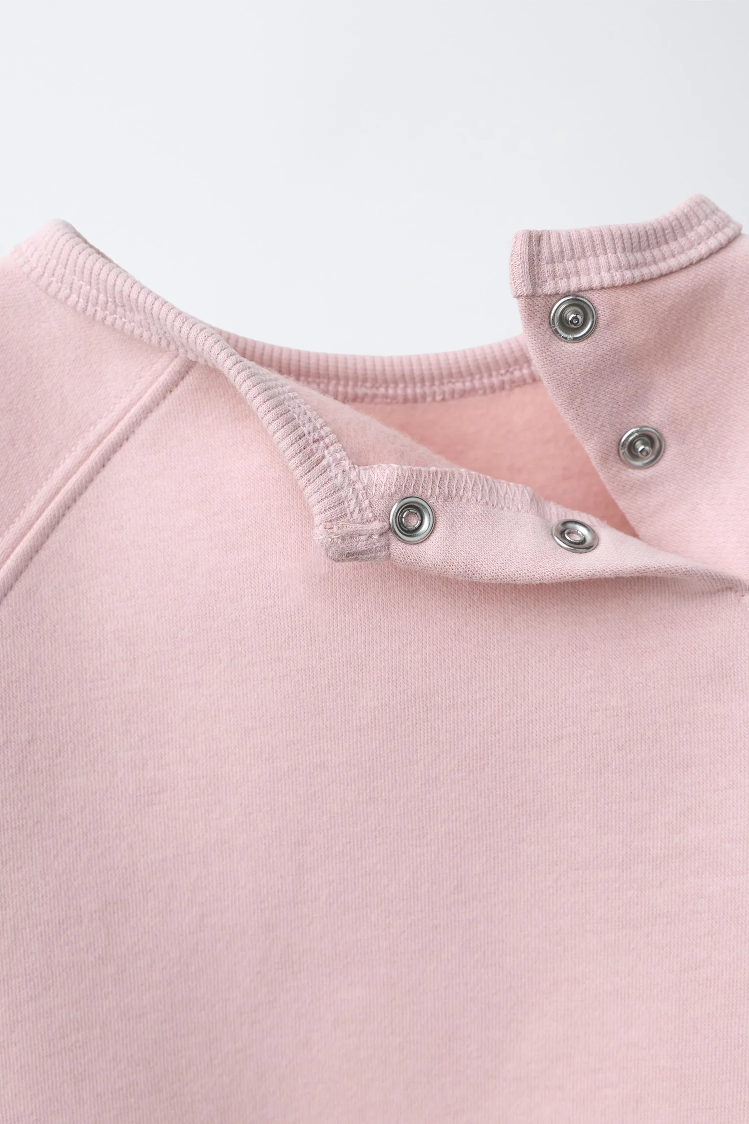 Однотонный комплект из толстовки и леггинсов Zara, розовый — фото 3