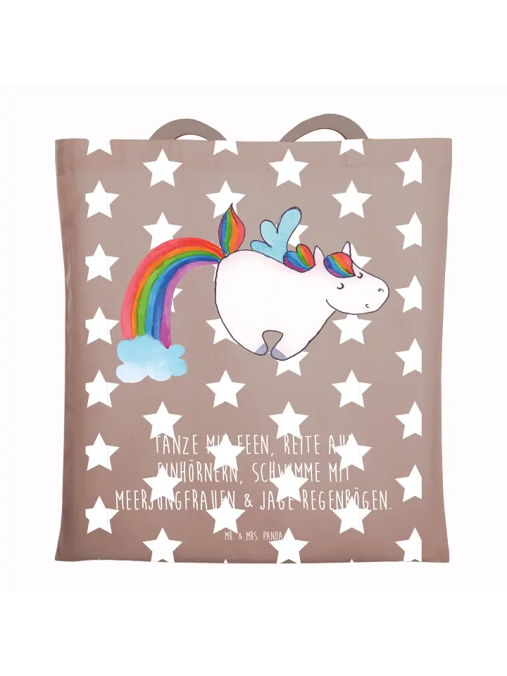 

Сумка для переноски Mr & Mrs Panda Einhorn Pegasus, пастельно-коричневый