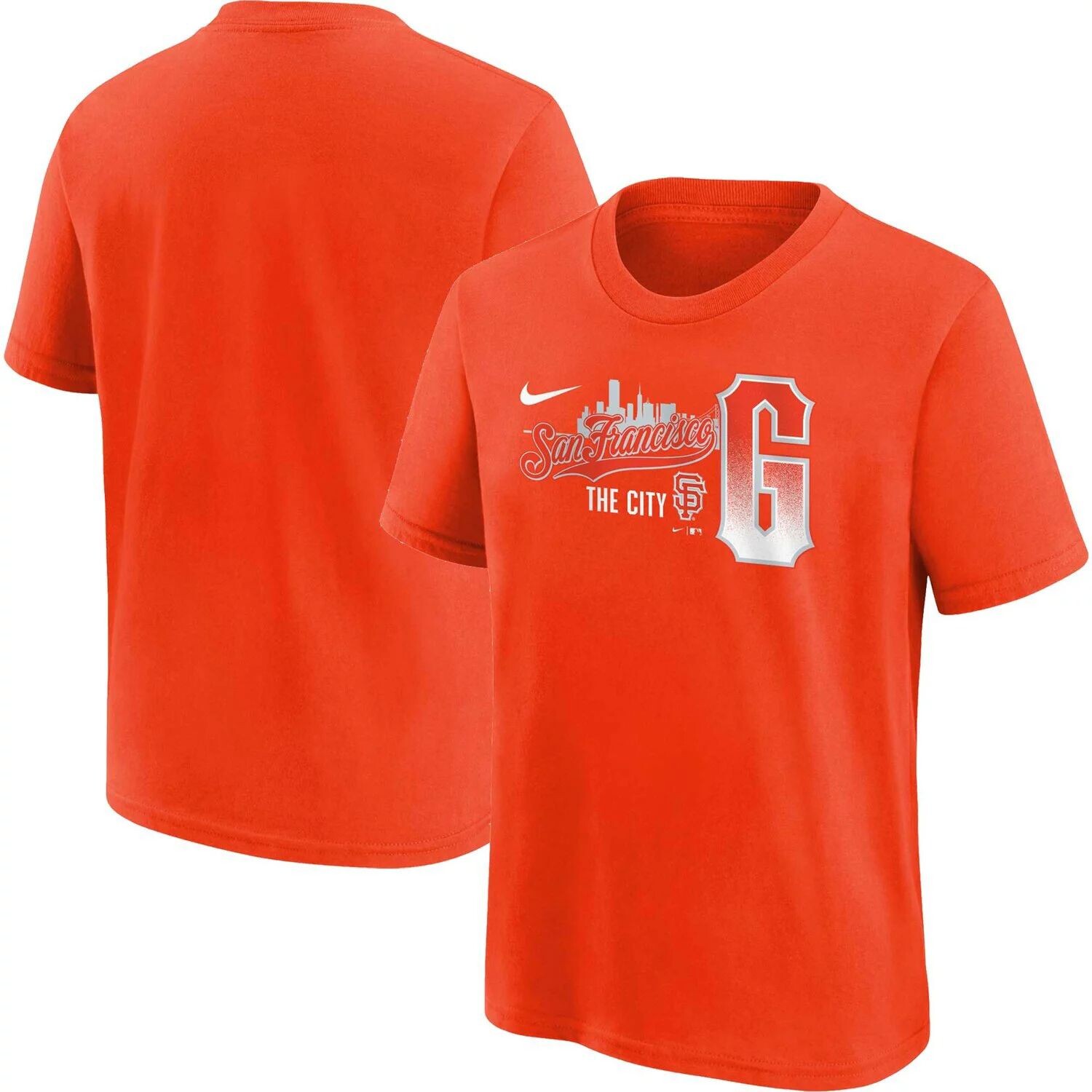 

Оранжевая футболка Nike San Francisco Giants City Connect с графическим рисунком Nike Nike, Оранжевый, Оранжевая футболка Nike San Francisco Giants City Connect с графическим рисунком Nike Nike
