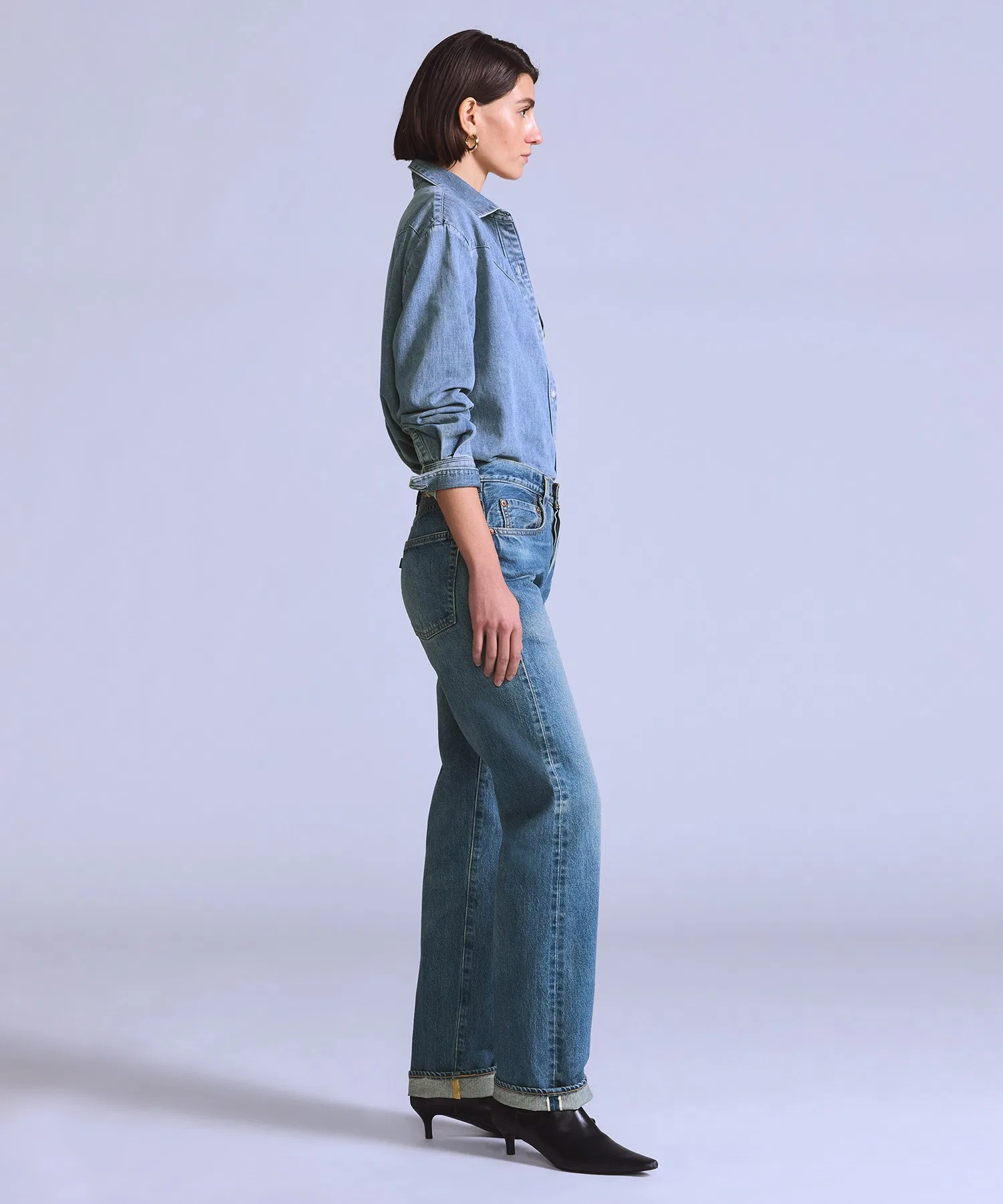 Джинсы Levi's BLUETAB™ 501® в стиле 70-х, произведены в Японии. — фото 3