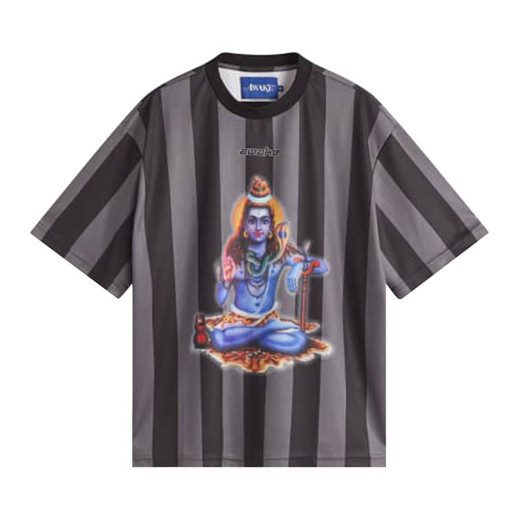 

Топ Awake NY Soccer Jersey Short-Sleeve Top 'Black', черный