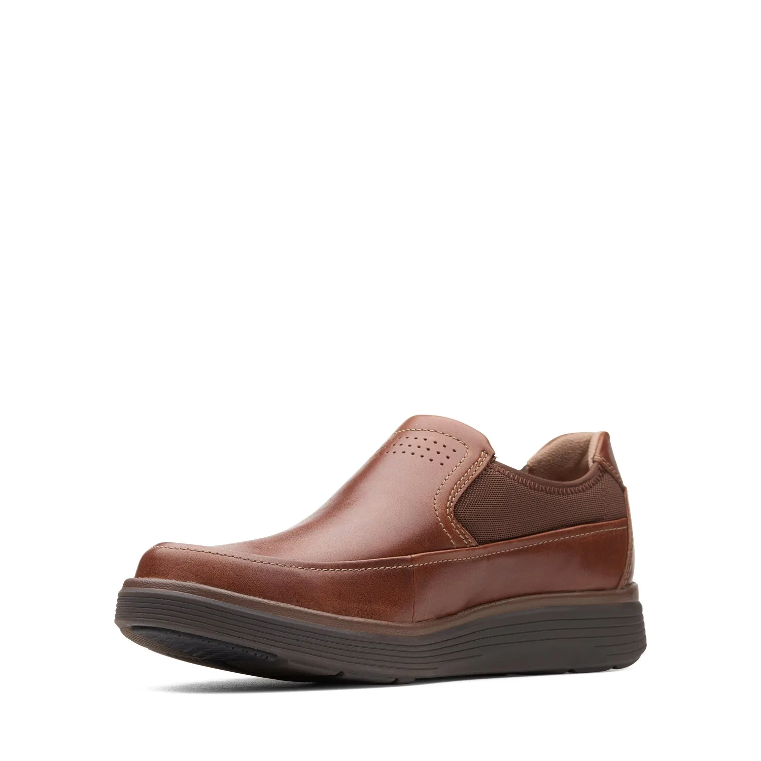 Туфли-лоферы из кожи Clarks Un Abode Go, коричневый — фото 4