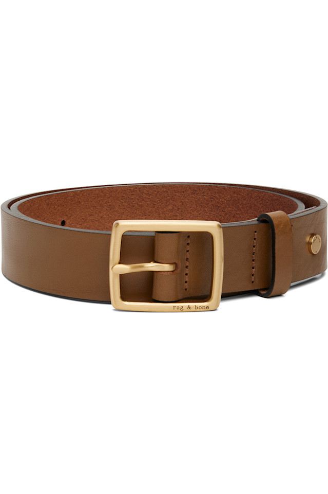 

Ремень Boyfriend Rag & Bone, цвет chestnut
