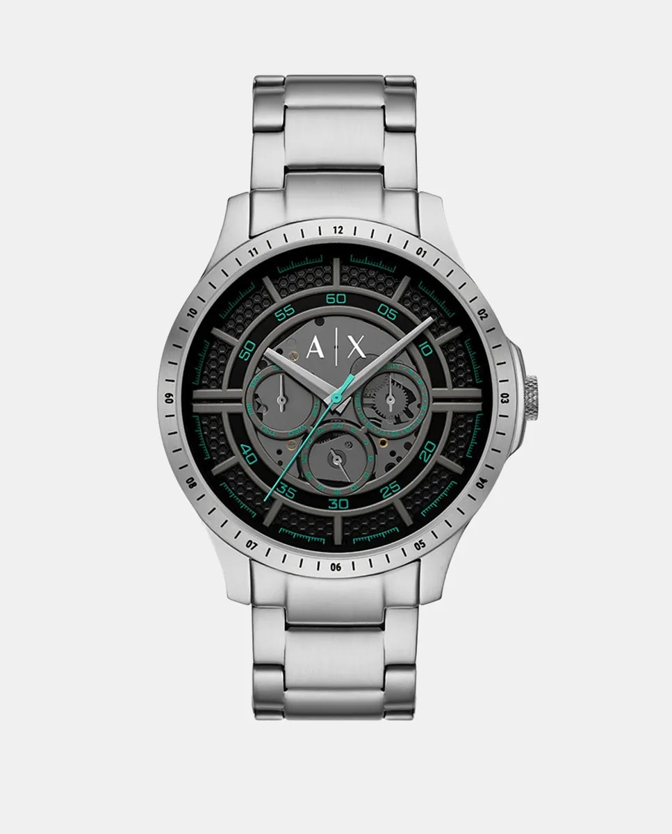 

AX2459 Многофункциональные мужские часы из стали Armani Exchange, серебряный