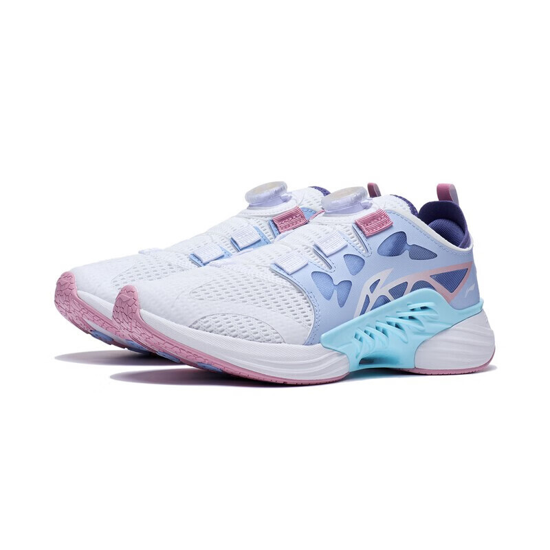 Кроссовки детские Canglan 2.0 GS Low-top Standard White / New Aurora Blue Lining Young, белый — фото 3