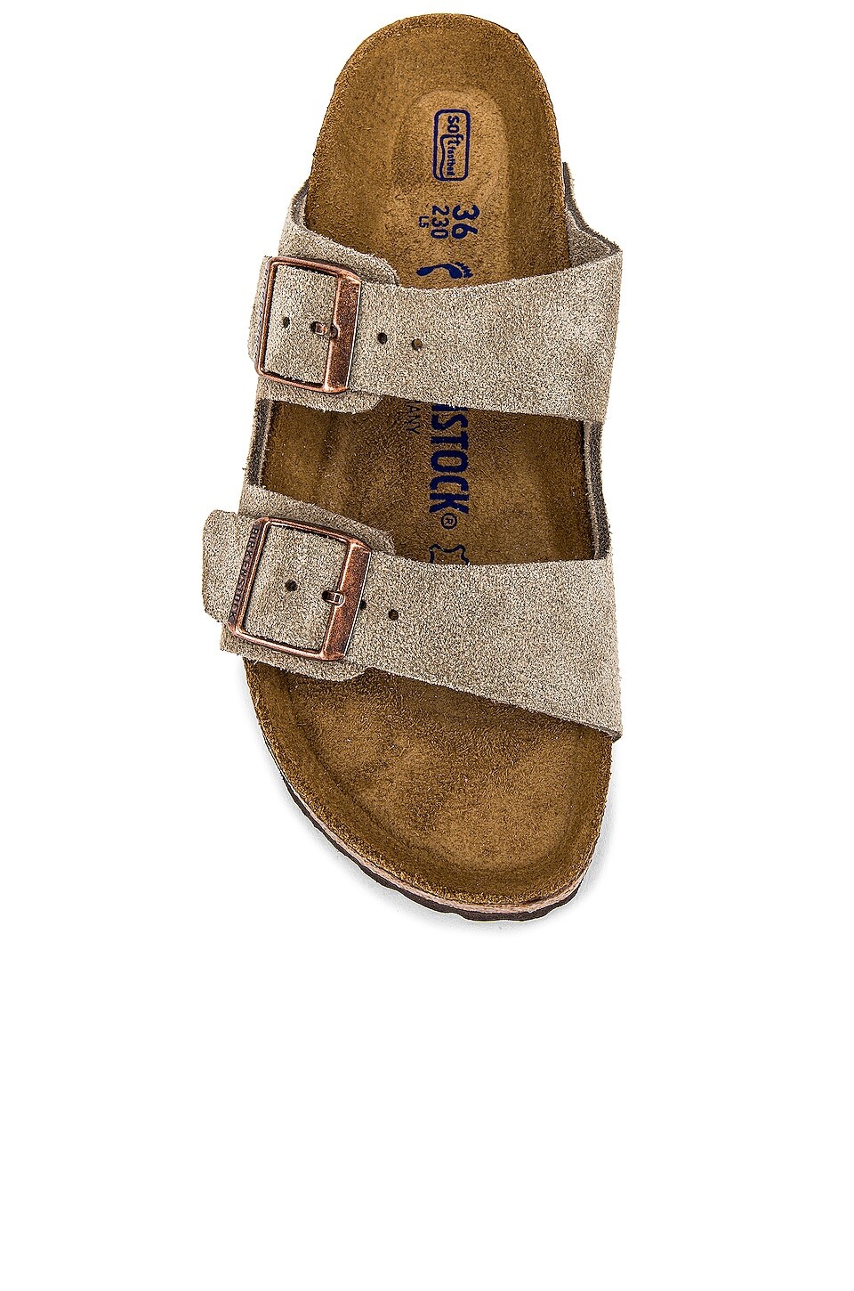 Сандалии BIRKENSTOCK Arizona Soft Footbed, цвет Taupe — фото 4