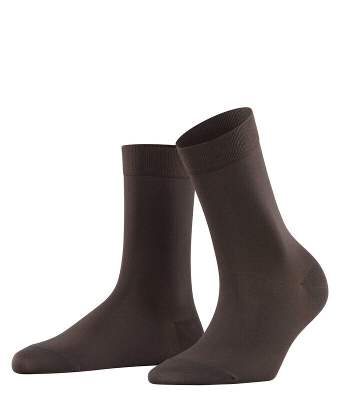 

Хлопковые носки на ощупь Falke, коричневый