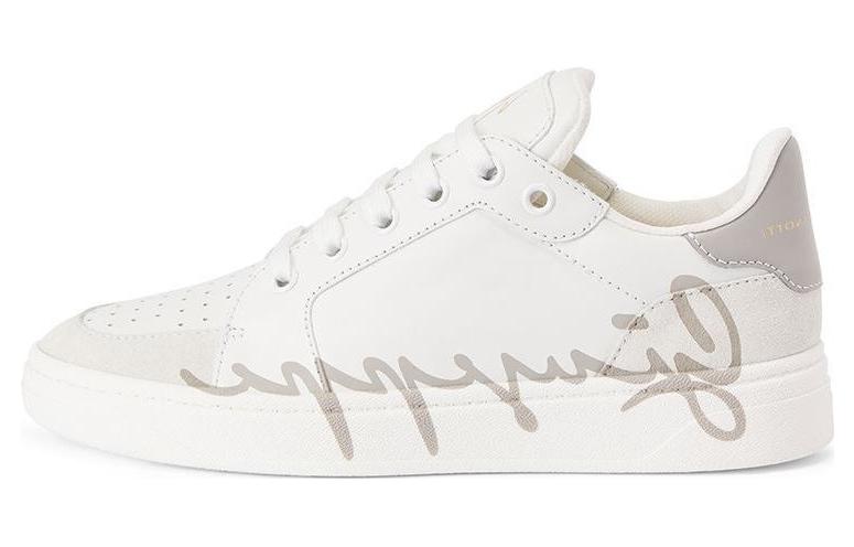 Женские кроссовки Gz94 с логотипом Giuseppe Zanotti Белые