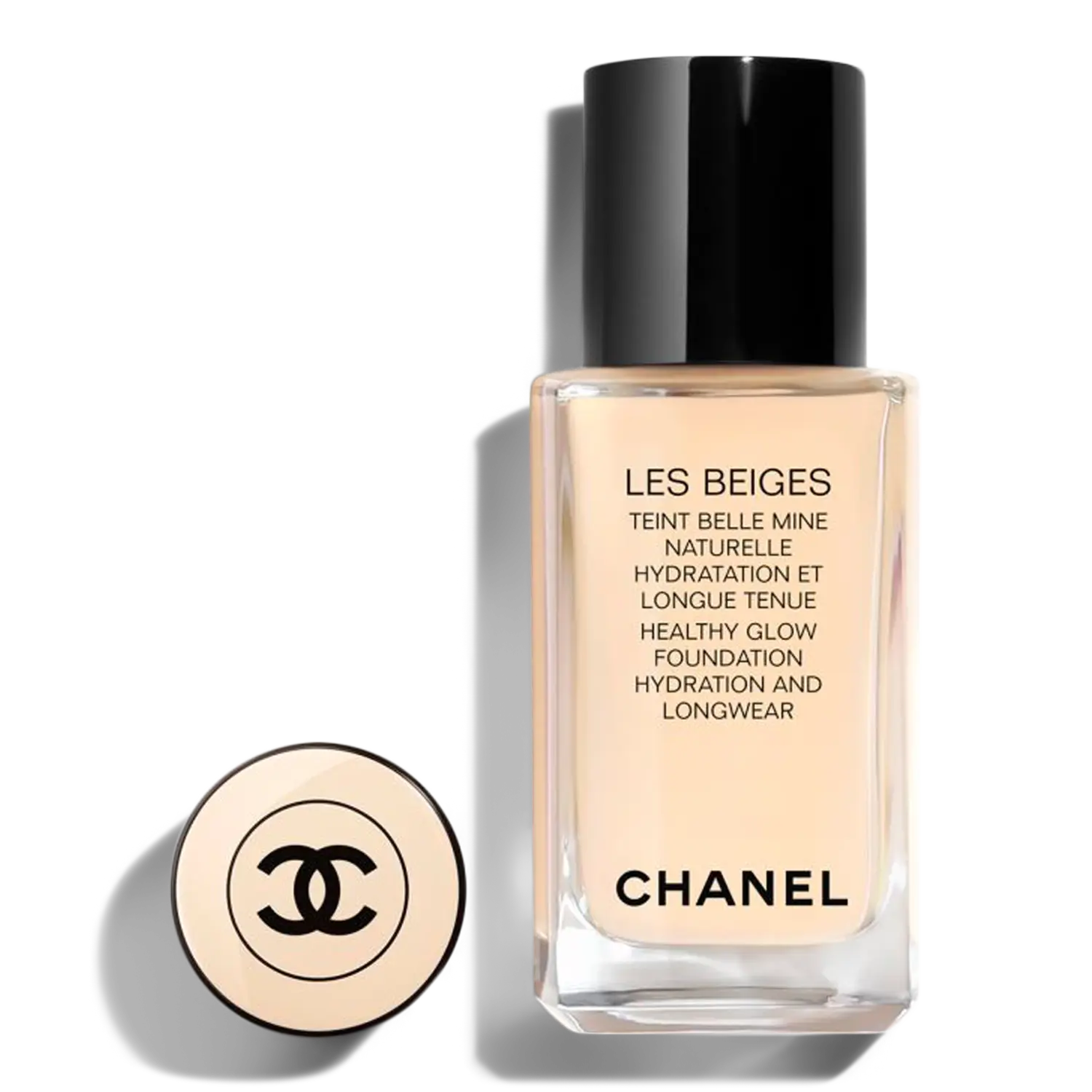 

Увлажняющая и стойкая тональная основа LES BEIGES Healthy Glow Foundation CHANEL, BD01 (fair shade, golden undertone)