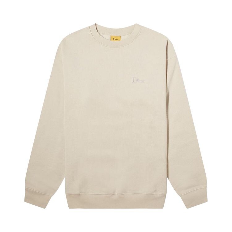 

Толстовка Dime Small Logo Crewneck Sand Fog, желто-коричневый