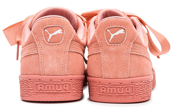 Кроссовки suede heart 'desert flower' Puma, розовый — фото 3
