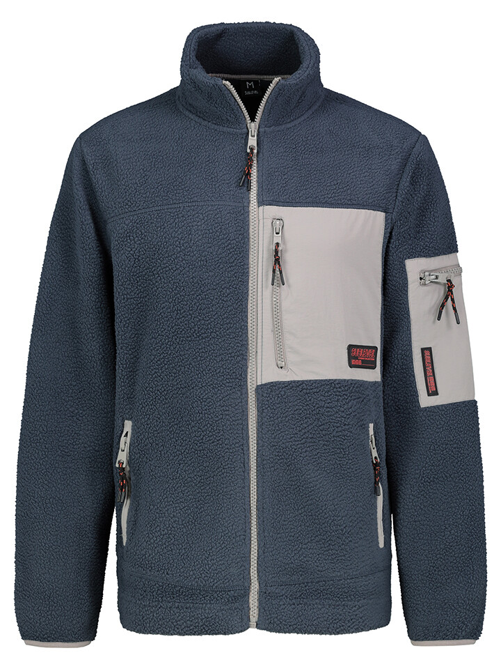 

Флисовая куртка Sublevel, темно синий