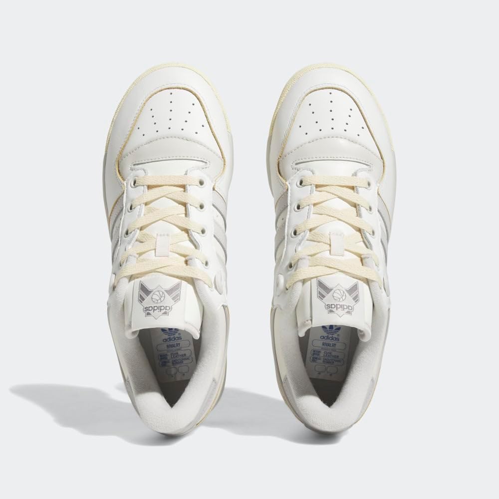 Мужские кроссовки adidas Rivalry Low Adidas Originals, слоновая кость/белый/серый — фото 3
